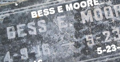 Bess E Moore on Sysoon