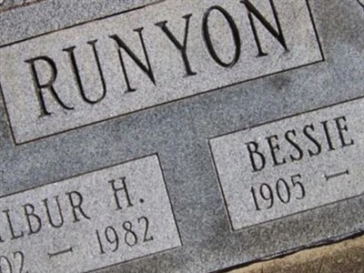 Bessie Anderson Runyon on Sysoon