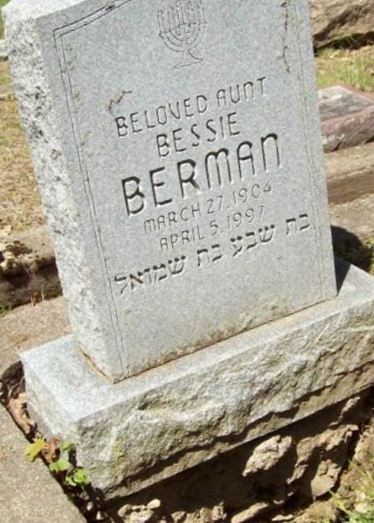 Bessie Berman on Sysoon