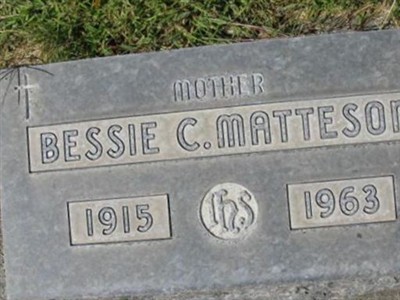 Bessie C. Matteson on Sysoon