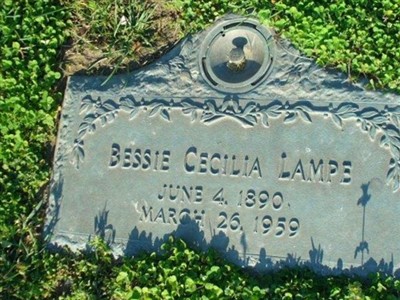 Bessie Cecilia Lampe on Sysoon