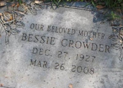 Bessie Crowder on Sysoon