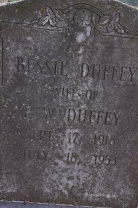 Bessie Duffey on Sysoon