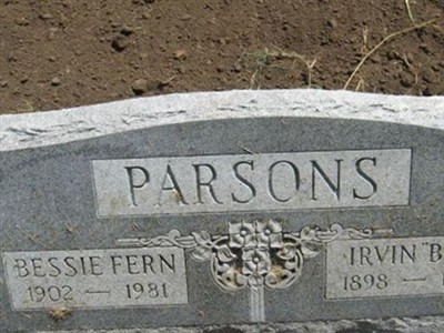 Bessie Fern Parsons on Sysoon