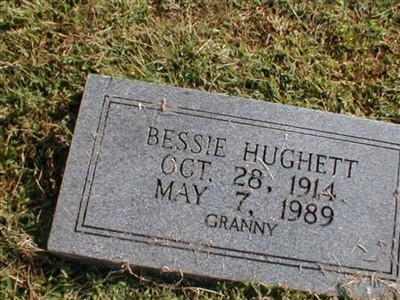 Bessie Hughett on Sysoon