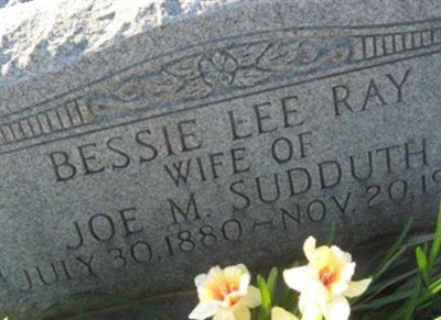 Bessie Lee Ray Sudduth on Sysoon