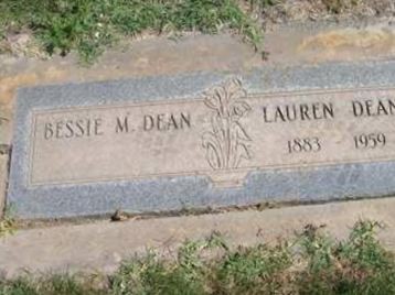 Bessie Myrtle Yett Dean on Sysoon