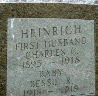 Bessie R Heinrich on Sysoon