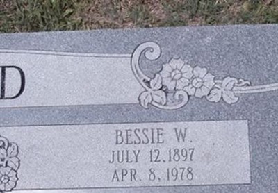 Bessie W. Sneed on Sysoon