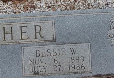 Bessie W. Witcher on Sysoon
