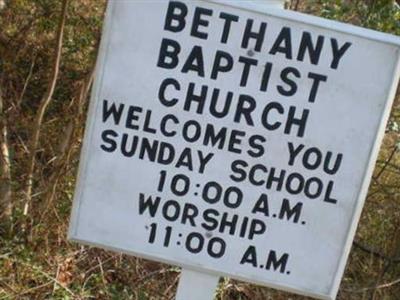 Bethany Baptist Church Cemetery on Sysoon