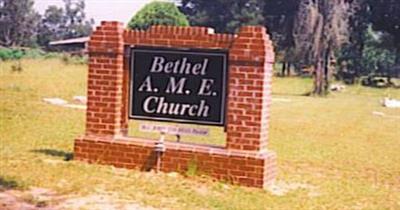 Bethel AME Cemetery on Sysoon