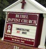 Bethel Church Cemetery on Sysoon