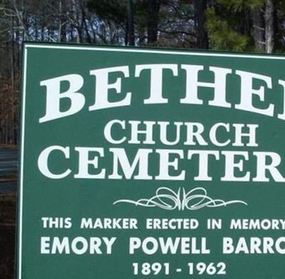 Bethel Methodist Church Cemetery on Sysoon