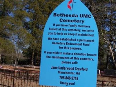 Bethesda United Methodist Church Cemetery on Sysoon