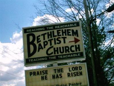 Bethlehem Cemetery on Sysoon