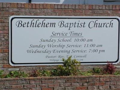 Bethlehem West Baptist (County Line) on Sysoon