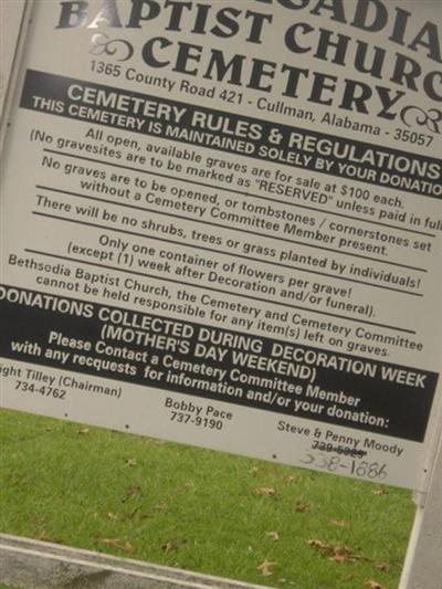 Bethsadia Cemetery on Sysoon