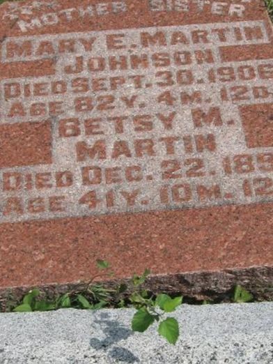 Betsy M. Martin on Sysoon