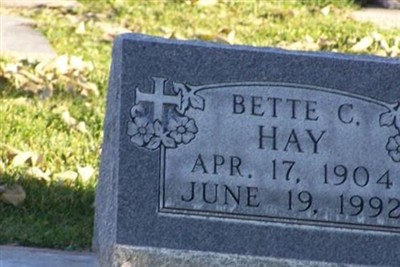 Bette C Hay on Sysoon