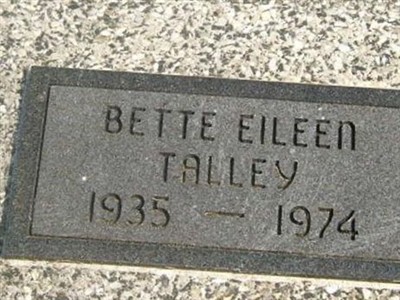 Bette Eileen Talley on Sysoon