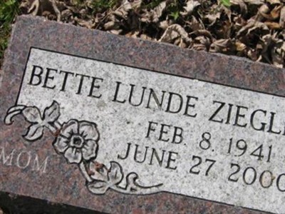 Bette Lunde Ziegler on Sysoon