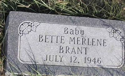 Bette Merlene Brant on Sysoon