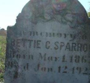 Bettie C, Sparrow on Sysoon