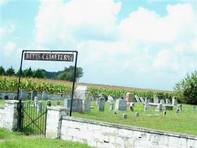 Betts Cemetery on Sysoon