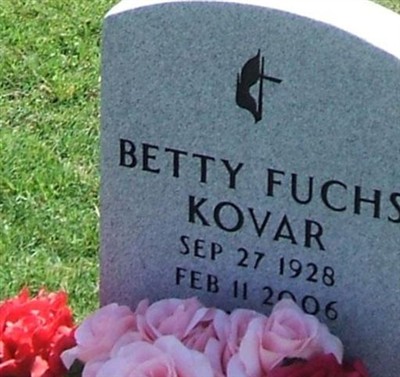 Betty Fuchs Kovar on Sysoon