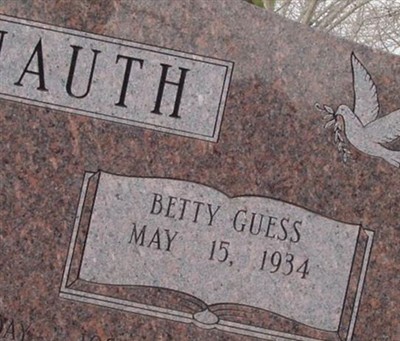 Betty Guess Knauth on Sysoon