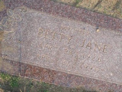 Betty Jane Wise on Sysoon