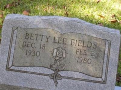 Betty Lee Fields on Sysoon