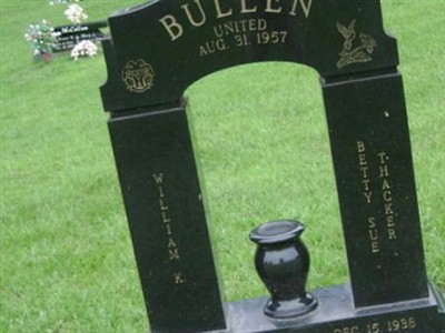 Betty Sue Thacker Bullen on Sysoon