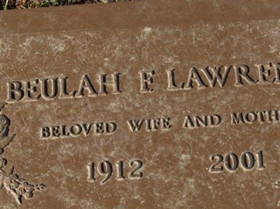 Beulah Francis Snapp Lawrence on Sysoon