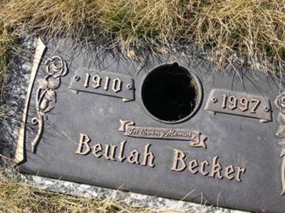 Beulah Hazel Demaris Becker on Sysoon
