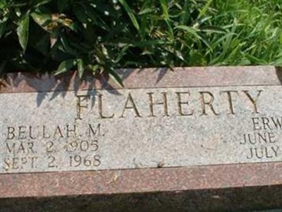 Beulah M. Gordon Flaherty on Sysoon
