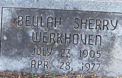 Beulah Sherry Werkhoven on Sysoon