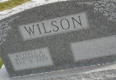 Beverly A Burchfield Wilson on Sysoon