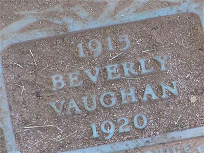 Beverly Ann Vaughan on Sysoon