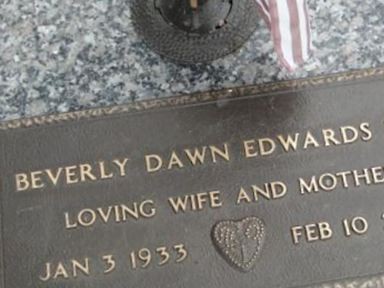 Beverly Dawn Edwards on Sysoon