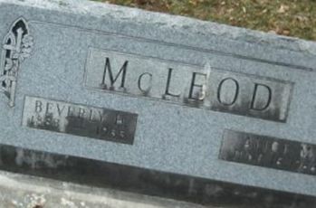 Beverly H. McLeod on Sysoon