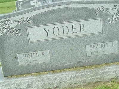 Beverly J Yoder on Sysoon
