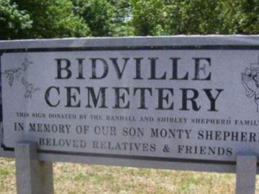 Bidville Cemetery on Sysoon