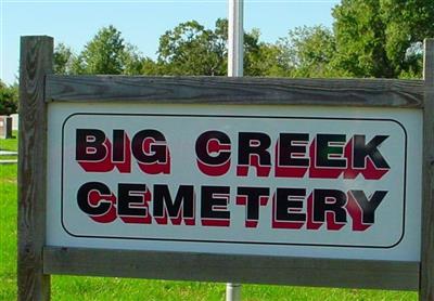 Big Creek Cemetery on Sysoon