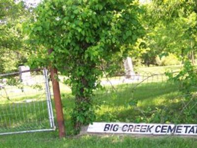 Big Creek Cemetery on Sysoon