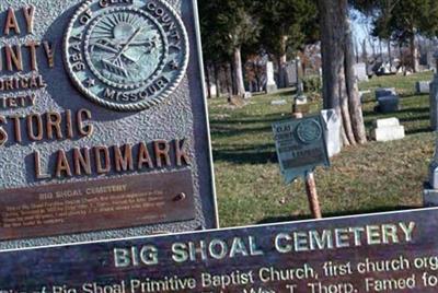 Big Shoal Cemetery on Sysoon