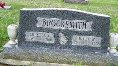 Bill W. "Billy" Brocksmith on Sysoon