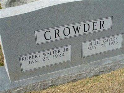Billie Gaylor Crowder on Sysoon