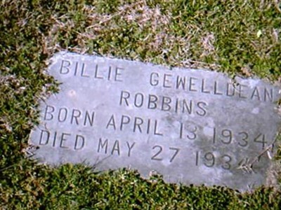 Billie Gewelldean Robbins on Sysoon